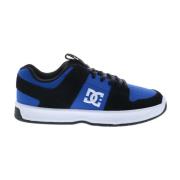 DC Shoes Lynx Zero Läder- och Syntetiska Sneakers Blue, Herr