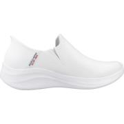 Skechers Stiliga Slip-On Sneakers för Kvinnor White, Dam