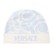 Versace Barocktryck Nyfödd Hatt Blue, Unisex