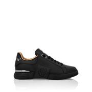 Philipp Plein Svarta Sneakers med Fascia Black, Herr