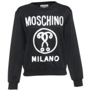 Moschino Pre-Owned Pre-owned Stickat toppar Black, Dam
