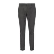 Dondup Stretch Ull Slim-fit Byxor Gray, Herr