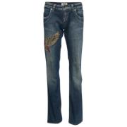 Moschino Pre-Owned Pre-owned Denim jeans Blue, Dam