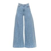 Amish Vida Ben Denim Jeans Blue, Dam