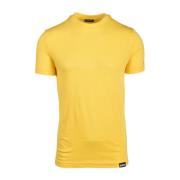Dsquared2 Gul T-shirt för män Yellow, Herr
