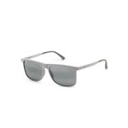Maui Jim Makamae 619-14 Matte Grey Sunglasses Gray, Unisex