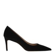 Stuart Weitzman Stuart 75 - Mockapumps Black, Dam