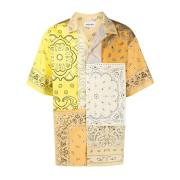 Kenzo Patchwork Skjorta med Bandana Print Multicolor, Herr