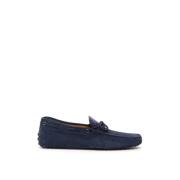 Tod's Semskade Loafers med Snören Blue, Herr