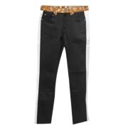 Burberry Vintage Pre-owned Denim jeans Black, Dam