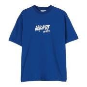 Axel Arigato Arigato Tag T-shirt Blue, Herr