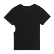 Axel Arigato Cut Out T-Shirt Black, Dam