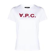 A.p.c. TAB Blanc Färgglad T-Shirt White, Herr