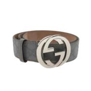 Gucci Vintage Pre-owned Canvas skrp Gray, Dam