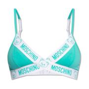 Moschino Bh med logotyp Blue, Dam
