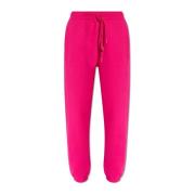 Adidas by Stella McCartney Sweatpants med logotyp Pink, Dam
