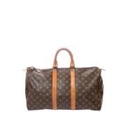 Louis Vuitton Vintage Pre-owned Canvas resvskor Brown, Dam