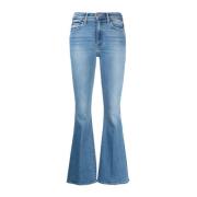 Mother Weekender Bootcut Jeans Blue, Dam