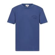 Woolrich T-shirt med logotyp Blue, Herr