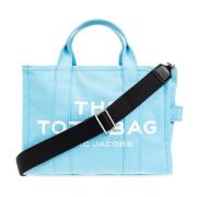 Marc Jacobs Den mellanstora shopper-väskan Blue, Dam