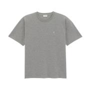 Saint Laurent T-Shirts Gray, Herr