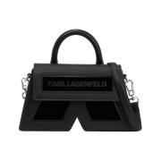 Karl Lagerfeld Amboise Crossbody Väska Black, Dam