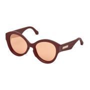 Roberto Cavalli Burgundy/Brown Montecristo Solglasögon Brown, Dam