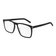 Saint Laurent Black Slim Eyewear Frames Sunglasses Black, Unisex
