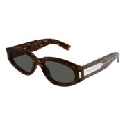 Saint Laurent SL 618 Sunglasses Brown, Dam