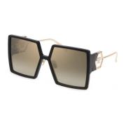 Philipp Plein Sunglasses Black, Dam