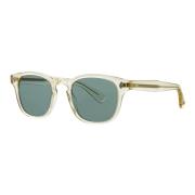 Garrett Leight Sunglasses White, Unisex