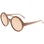 Linda Farrow Dusky Rose Gold Mirror Solglasögon Pink, Dam