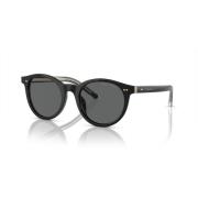 Giorgio Armani Black/Grey Sunglasses AR 8199U Black, Dam