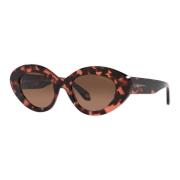 Giorgio Armani Pink Havana Sunglasses AR 8192 Brown, Dam