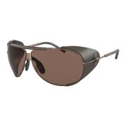 Giorgio Armani Bronze/Brown Sunglasses AR 6139Q Brown, Herr