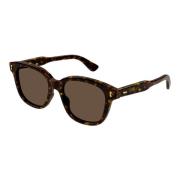 Gucci Havana/Brown Sunglasses Multicolor, Herr