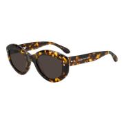 Isabel Marant Havana/Brown Sunglasses Brown, Dam