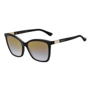 Jimmy Choo Black/Grey Shaded Sunglasses Ali/S Black, Dam