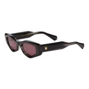 Valentino Translucent Black Swirl Sunglasses Black, Unisex