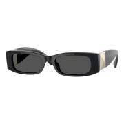 Valentino Black/Grey Sunglasses Black, Dam