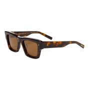 Valentino Brown Tortoise Sunglasses Brown, Unisex