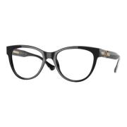 Versace Black Eyewear Frames Black, Unisex