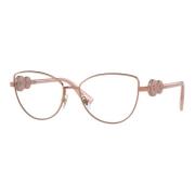 Versace Rose Gold Eyewear Frames Pink, Unisex
