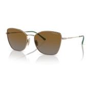 Vogue Light Brown/Brown Shaded Sunglasses Multicolor, Dam