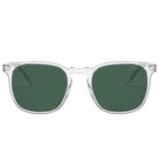 Vogue Crystal/Green Sunglasses Gray, Herr