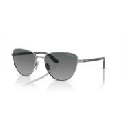 Vogue Silver Grey Shaded Sunglasses Gray, Dam