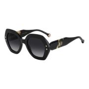 Carolina Herrera Black Havana Sunglasses Multicolor, Dam