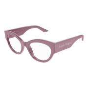 Alexander McQueen Pink Sunglasses Frames Pink, Dam