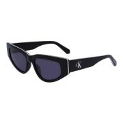Calvin Klein Jeans Ckj23603S Sunglasses, Black/Grey Blue Black, Dam