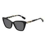 Kate Spade Black/Grey Lucca Sunglasses Black, Dam